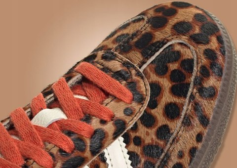 Adidas trampki sportowe sneakersy damskie Samba OG Red Leopard 39 1/3