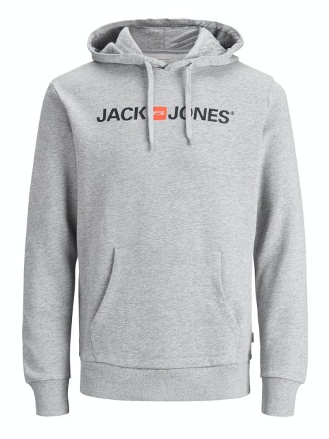 Jack & Jones bluza z kapturem szara typu kangurek rozmiar M
