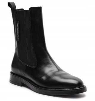 Karl Lagerfeld Damskie Sztyblety KL41460 Czarny