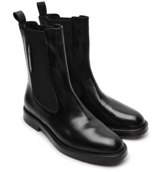Karl Lagerfeld Damskie Sztyblety KL41460 Czarny