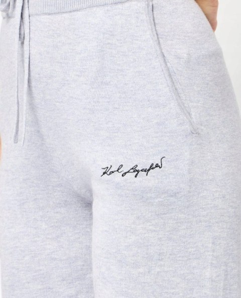 Karl Lagerfeld spodnie piżama lounge z elastycznym pasem rozmiar M