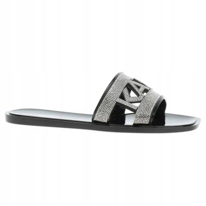 Karl Lagerfeld Jelly III Black klapki damskie 39