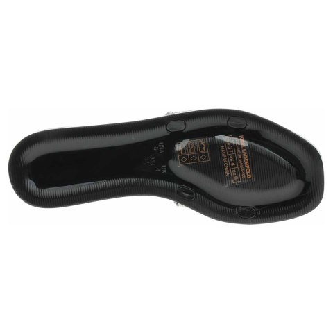 Karl Lagerfeld Jelly III Black klapki damskie 39