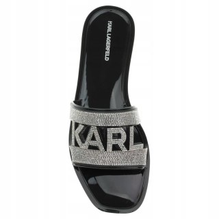 Karl Lagerfeld Jelly III Black klapki damskie 40